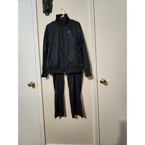 Vintage Nike The Athletic Department Track Suit Black/White women's size XL